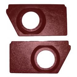 Modern Speaker Panel Set 4" 1593 Red