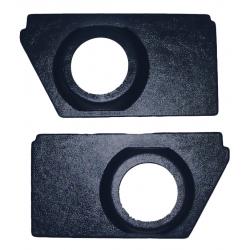 Modern Speaker Panel Set 4" 1599 Dark Blue