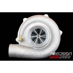 TURBO: PTE Turbocharger PT5831 Billet Wheel / MFS / E Cover / JB / .63 A/R (Old School TE44)