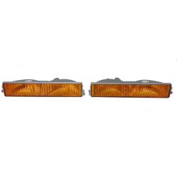 80-87 Buick Regal Grand National Amber Bumper Marker Lights Set