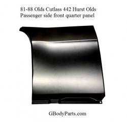 1981-88 Cutlass Quarter Panel Front Patch Panels