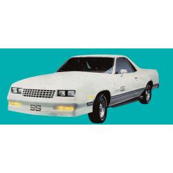 1984-87 EL CAMINO SS Exterior Decals