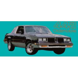 1985-87 OLDSMOBILE 442 Exterior Decals