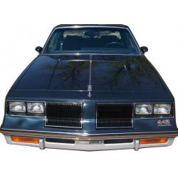 1986 Olds 442 Grill Chrome with Black Paint
