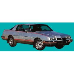 1986 GRAND PRIX 2+2 Exterior Decals