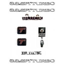 1987 Turbo T BASE EMBLEM KIT