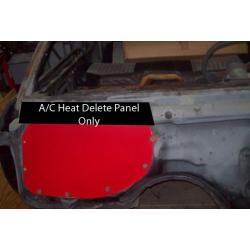 A/C Heat Delete Panel