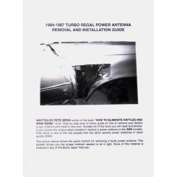 78-88 GM A and G-Body Power Antenna Removal and Installation Book