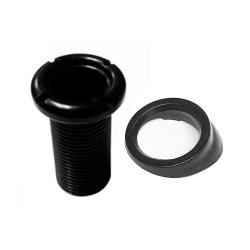 82-87 Turbo Buick Power Antenna Nut / Bezel Combo (Black)