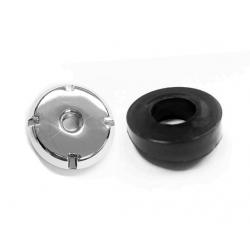78-87 Buick Regal Manual Antenna Bezel and 4 Point Chrome Nut Combo