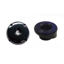 1978-92 Chevrolet Impala Caprice Manual Antenna Bezel and 4 Point Black Nut Combo