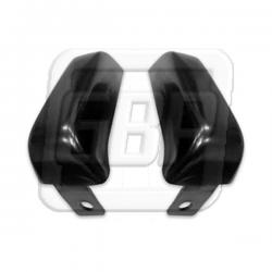 Hurst Olds 85-87 442 Rear Bumper Guard Bumperettes in Black