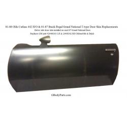 1981-88 Buick Regal / Oldsmobile Cutlass Door Skins