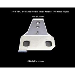 Gbody Driver Side Manual Seat Track Repair Leg