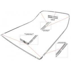 78-87 El Camino Bed Molding Kit