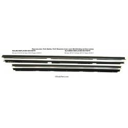 78-87 El Camino Aftermarket Belt Moldings Dew Sweeps