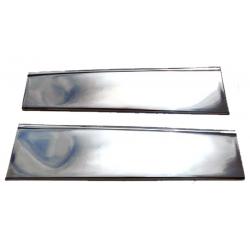 81-88 Cutlass Chrome lower Front Fender Trim Moldings