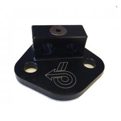 84-87 Grand National Fuel pump block off with fuel feed and return line Brackets