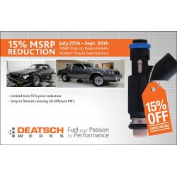 Deatschwerks Fuel Injectors