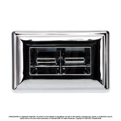 78-88 GBody Power Window Switch & Chrome Escutcheon Cover - LH Driver's Side
