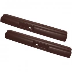 T-Top Interior Trim Plastic Non-Locking Set 1591 Burgundy