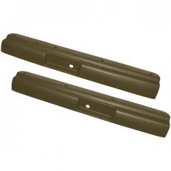 T-Top Interior Trim Plastic Non-Locking Set 1601 Dark Saddle