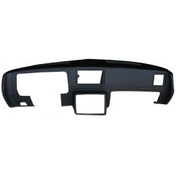 1978-1980 Padded Dash Molded Cover with Center Speakers 1590 Black