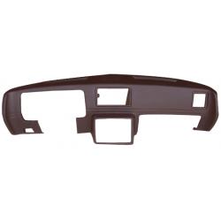 1978-1980 Padded Dash Molded Cover with Center Speakers 1591 Burgunndy
