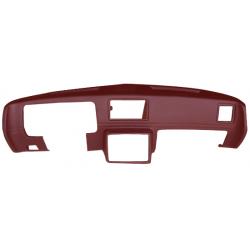 1978-1980 Padded Dash Molded Cover with Center Speakers 1593 Red