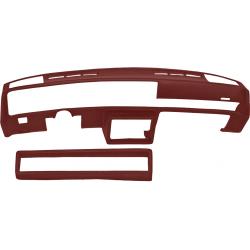 78-88 Oldsmobile Cutlass 442 H/O Dash Cover Overlay 1593 Red