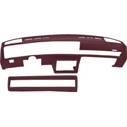 78-88 Oldsmobile Cutlass 442 H/O Dash Cover Overlay 1600 Maple Red