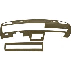 78-88 Oldsmobile Cutlass 442 H/O Dash Cover Overlay 1601 Dark Saddle