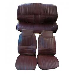 83-84 Cutlass Hurst Olds Maple Red Vinyl Seat Covers