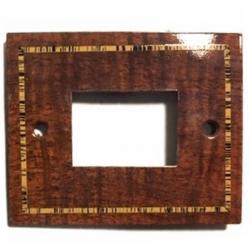 1978-84 Cutlass Hurst Olds Burlwood with Gold Trim Driver Side Power Window Switch Cover