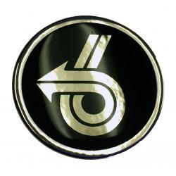 1978-1987 Buick Regal Grand National Power 6 Center Cap Inlay for Hex Caps, Silver, Each