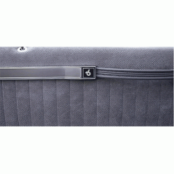 1984-1987 Buick Grand National and T-Type Door Strap Cover Decal Set - Power 6 silver