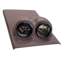 2 Gauge Console Race Pod 1591 Burgundy