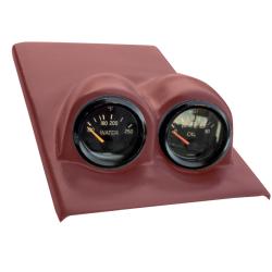 2 Gauge Console Race Pod 1593 Red