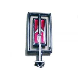 78-80 Oldsmobile Rocket Logo Header Panel Ornament Emblem