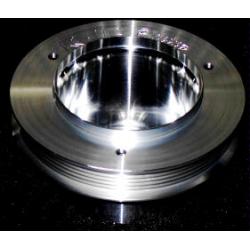 Billet Stock Style Aluminum Crank Pulley