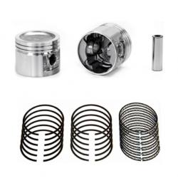 Sealed Power Performance Piston Ring Sets E434K30 and Silv-O-Lite Hypereutectic Pistons 1735H.030