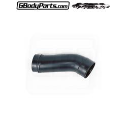 1989 TTA Turbo Trans Am MAF Mass Air Flow Plastic Pipe Rear Duct at Turbo Inlet