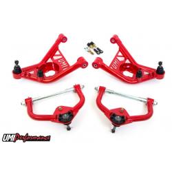 70-81 F-Body Camaro Firebird Tubular Upper and Lower A-arm Kit