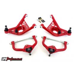 70-81 F-Body Camaro Firebird Front A-arm Kit, Delrin Bushings with Tall Ball Joints