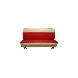 Chevrolet Truck 1960-1966 Standard Cab Bench Seat - Madrid Grain Vinyl Charcoal