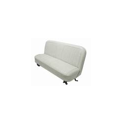 Chevrolet Truck 1967-1972 Standard Cab Bench Seat - Black Madrid with 4560 Black Oxen