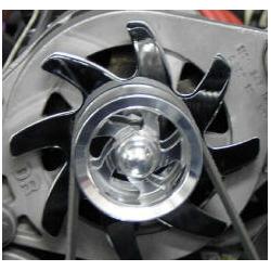 Billet aluminum Alternator Pulley