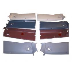 T-Top interior Above Visor Plastic trim - Reproduction 1590 Black