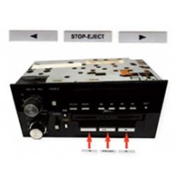 Aluminum Cassette Control Overlays
