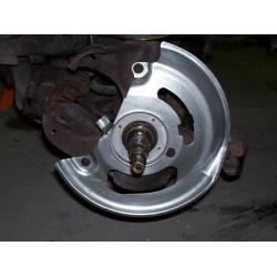 Front Disc Brake Dust Shields